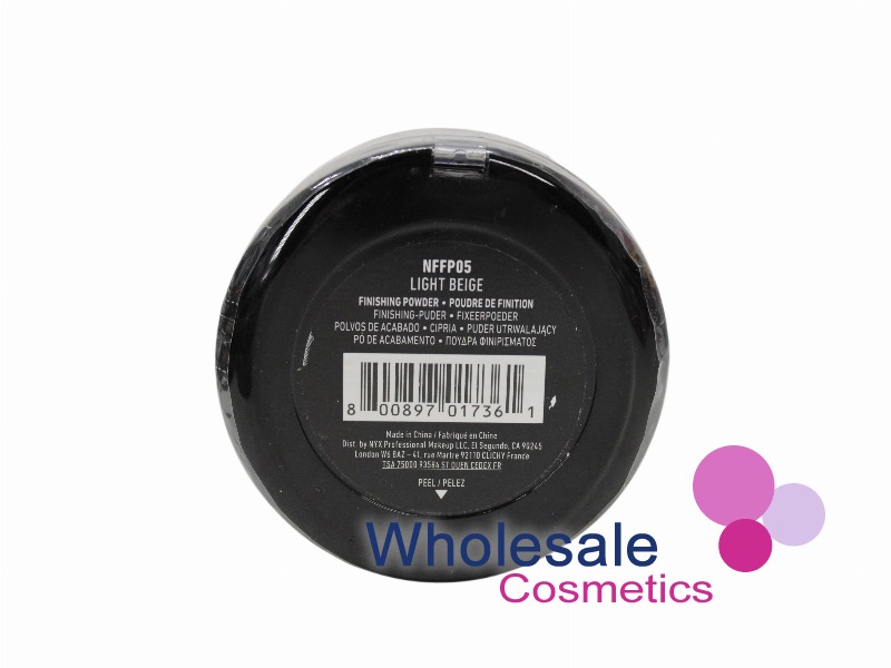 6 x NYX No Filter Sansfiltre Finishing Powder - 05 LIGHT BEIGE